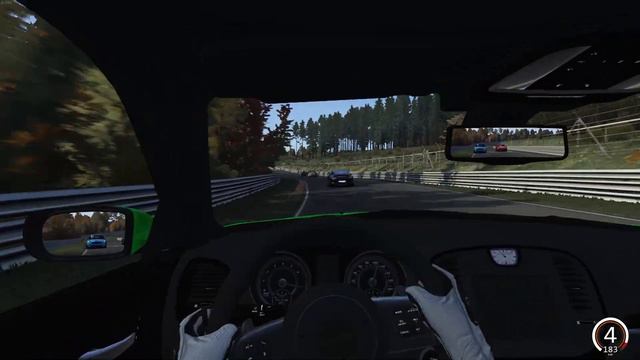 574 WHP Street Tuned Chrysler 300S 3.6 V6 Interior - Nordschleife Tourist (Assetto Corsa) смотреть онлайн
