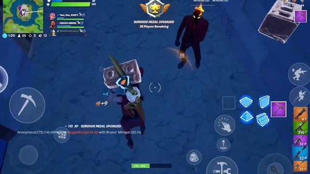 Fortnite Chapter 2 Season Mobile Gameplay - iPad Pro - 8/23 Elim Win смотреть онлайн