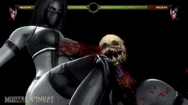 Mortal Kombat (2011) - Playstation 3 & Xbox 360 - Mileena - X-Ray Attack смотреть онлайн
