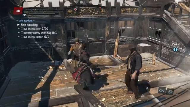 Assassin's Creed® Rogue Remastered level 60 man o war смотреть онлайн