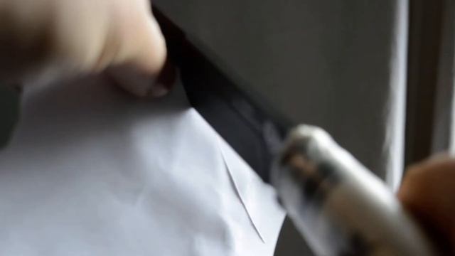 Нож "Лось". Сталь ХВ5. "Алмазка". Результат заточки. смотреть онлайн