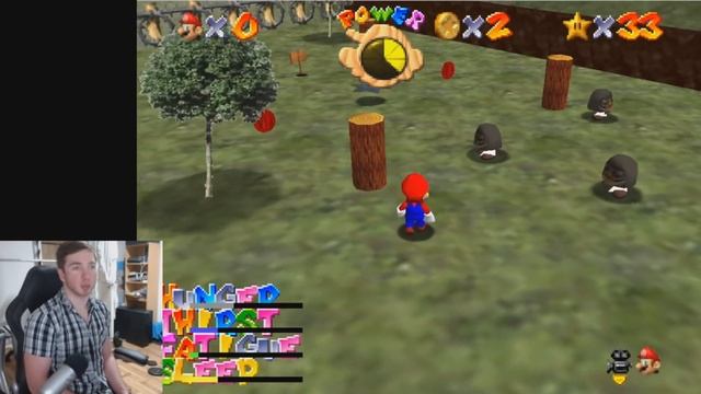 Mario 64 but it's unnecessarily realistic смотреть онлайн