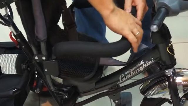 Детский трёхколёсный велосипед Lamborgini Ламборджини смотреть онлайн