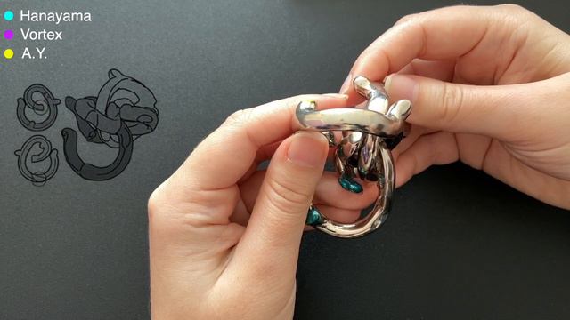 INSANE Hanayama Puzzle CAST VORTEX Full Assembly REVIEW And SOLUTION