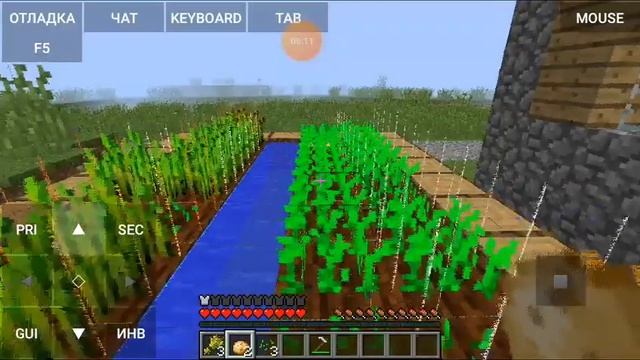 Стрим Minecraft Java Edition на телефоне Launcher смотреть онлайн