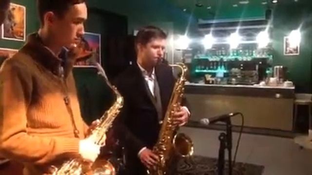 Музкафе Алматы уроки джаза от В. Хоменкова и В. Насибулина смотреть онлайн