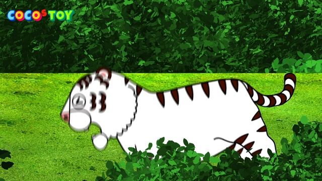 Color doesn’t matterㅣA white tiger story, animals cartoon for childrenㅣCoCosToy смотреть онлайн