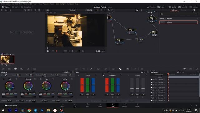 КРАСИМ ВИДЕО ПОД ПЛЁНКУ! (БЕЗ DEHANCER) | Davinci Resolve смотреть онлайн
