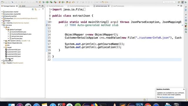 JDBC MySQL Create JSON file смотреть онлайн