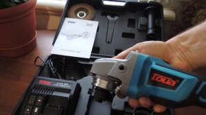 УШМ TOUA DBLAG125. Обзор. Первые впечатления от работы.