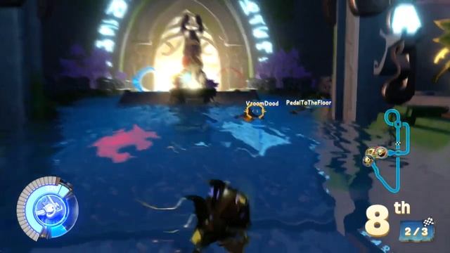 Skylanders Kart Racing on PS4 - Mystic Vault Game-Play смотреть онлайн