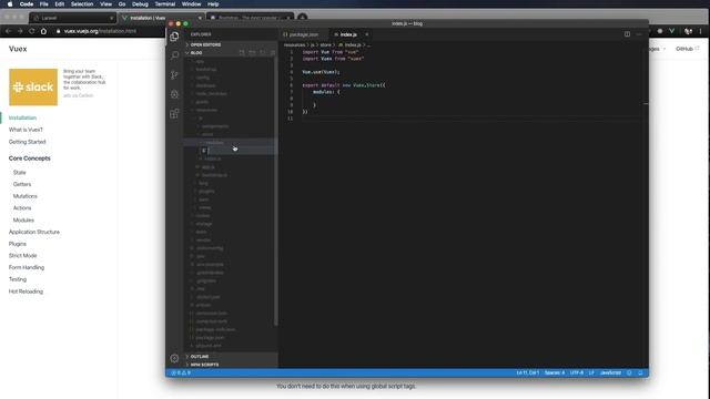 Setup Vuex in a Laravel Project смотреть онлайн