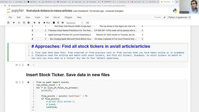 Step 7: Find stock tickers inside stock news to create graph to be used in stock price prediction смотреть онлайн