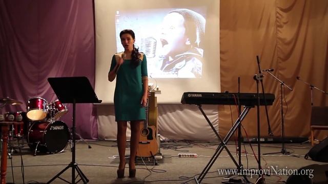 часть 8 - Алина Дзендзык - One night only - I-ый всеукраинский семинар по вокалу смотреть онлайн