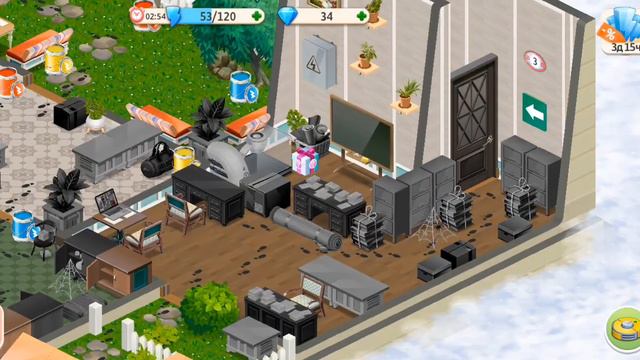 Квест с Энди! 2этаж Моя кофейня Игра Прохождения