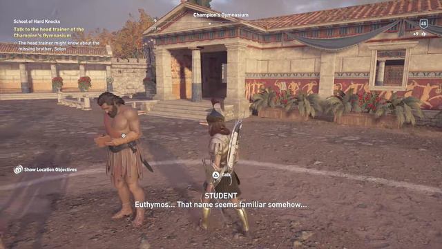 Assassin's Creed:Odyssey - Part:163 School of Hard Knocks (How To Defeat Euthymos) / Parmenon Tom смотреть онлайн