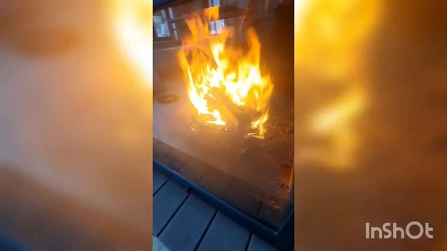 Печь с большой топочной дверцей со стеклом. смотреть онлайн