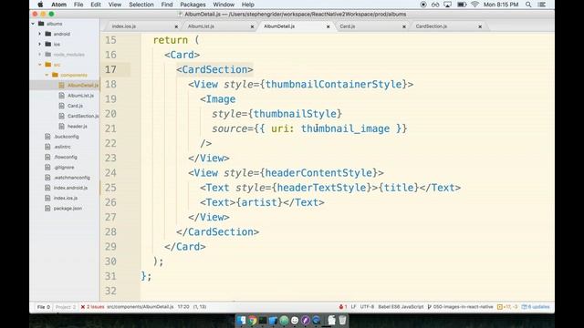 44 Displaying Album Artwork React Native смотреть онлайн