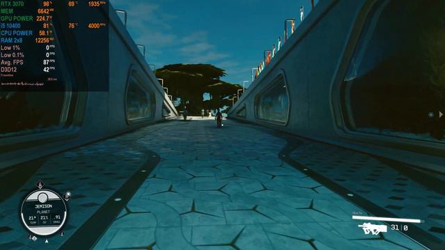 RTX 3070 + i5 10400 | Starfield | 2K (1440p) смотреть онлайн