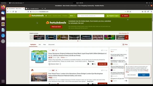 Ubuntu 20.04 LTS beta. Raspberry Pi 4. смотреть онлайн