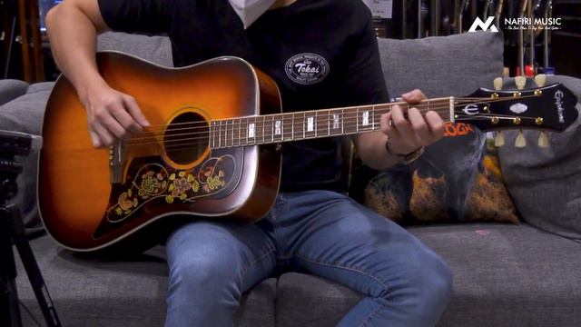 Epiphone Masterbilt Frontier In Iced Tea Aged Gloss