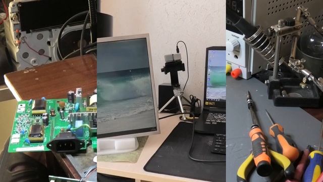Чиним монитор Acer AL1715 смотреть онлайн
