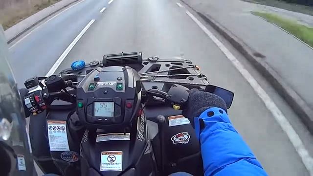 sportsman 850 Разгоняем до максимума. смотреть онлайн