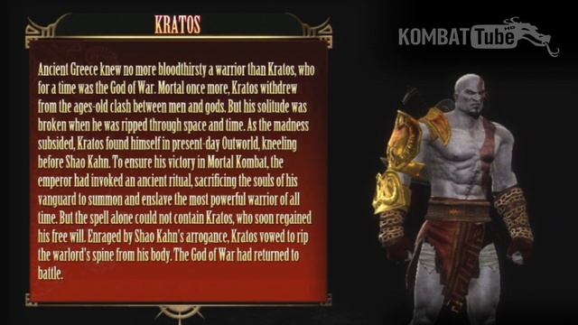 MK9 Bio: KRATOS смотреть онлайн