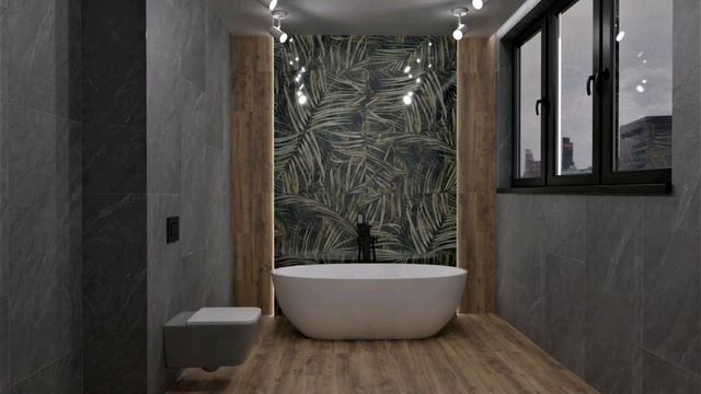 Керамогранит под дерево, бетон и с рисунком для ванной комнаты в завораживающем ролике от ТайлКрафт смотреть онлайн