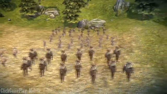 Total War Battles: KINGDOM Gameplay - Android IOS / Strategy / Players In Real-time / Mobile