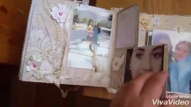 Альбом для девушки в технике скрапбукинг. смотреть онлайн