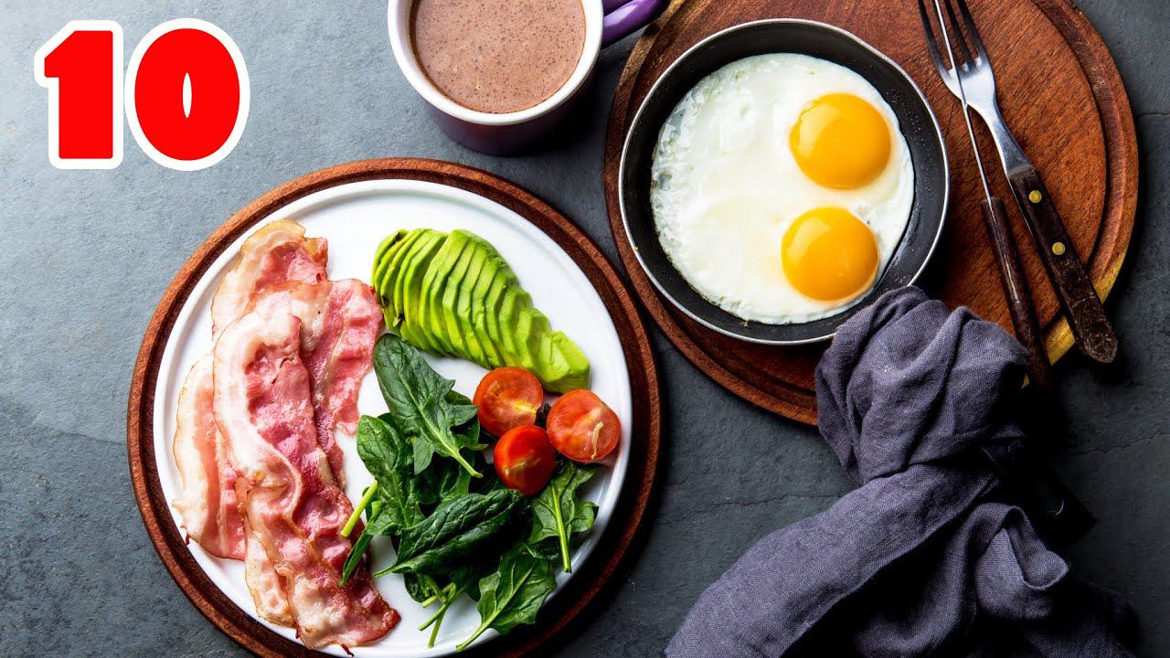 КЕТО РЕЦЕПТЫ! Большая Подборка! 10 Рецептов Для Вкусного Похудения! Смотри, Ешь Жир и Худей! смотреть онлайн