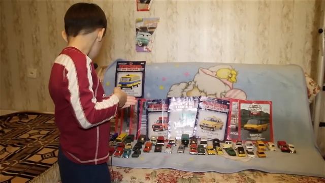 Коллекция машинок от Артёма. Часть первая. смотреть онлайн