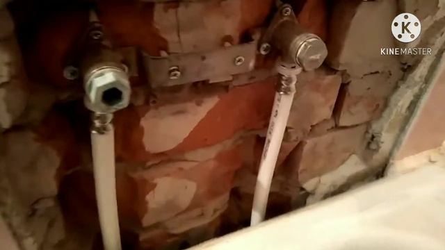 Потекла медная труба. Замена на металлопластик. смотреть онлайн