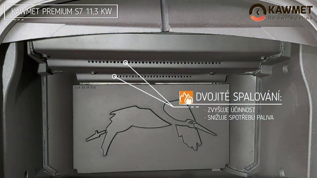 Krbová kamna KAWMET Premium ARES S7 ECO смотреть онлайн