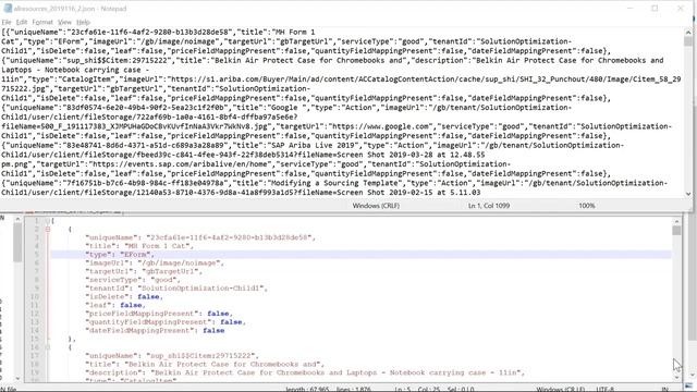 USing Notepad ++ for Working with SAP Ariba JSON Files смотреть онлайн