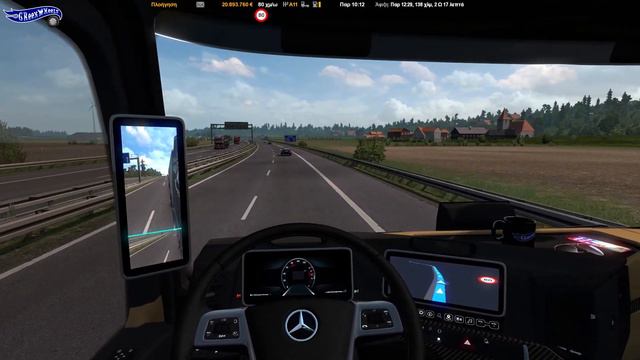 ModSpot - Mercedes ACTROS MP5 Μέρος 2ο | ETS2 смотреть онлайн