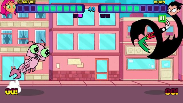 Teen Titans Go! - Jump Jousts - GIRL POWER!!! [Cartoon Network Games] смотреть онлайн