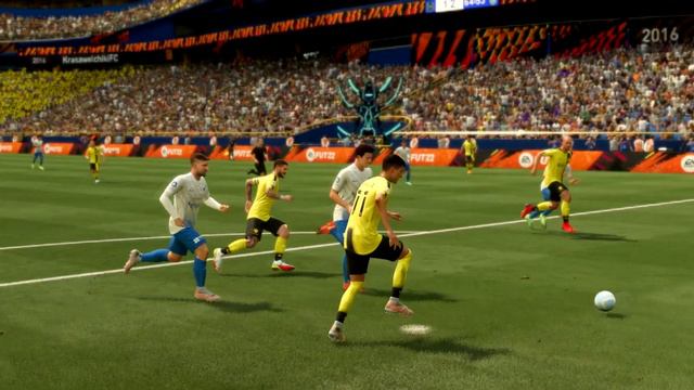 Erik Lamela backheel style goal Fifa 22 FUT KrasawelchikiFC смотреть онлайн