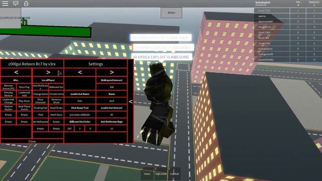 Lightsabers and Lasers! (C00lKid GUI OP SCRIPT) // Roblox Exploiting смотреть онлайн