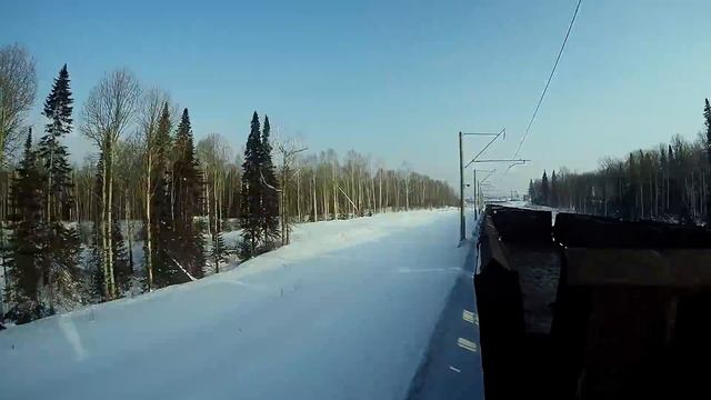 Железная дорога. Вагоны. GoPro Hero 4
