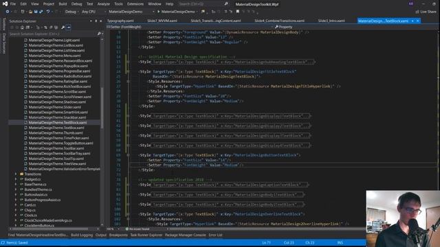 NuGet/Paket, C#, and WPF - Material Design in XAML смотреть онлайн