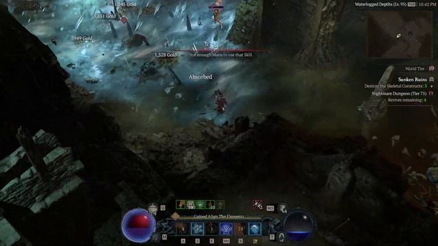 Diablo IV | Nightmare Dungeon 75 | Blizzard Sorceress смотреть онлайн