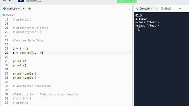 Python Tutorial - 2 Numeric Data Type in Python смотреть онлайн