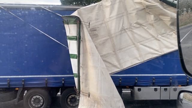 Запорол тахо…Ветер рвет крыши с прицепов…Будни дальнобоя ? смотреть онлайн