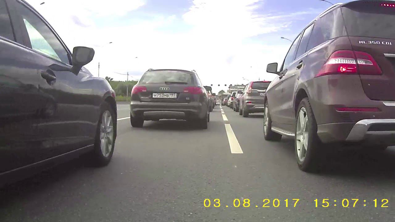 Видеорегистратор для мотоцикла AVS0710DVR | передняя камера, условия записи: город, день смотреть онлайн