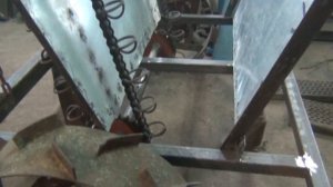 Самодельная картофелесажалка на Т25. Часть2. Результат работы.