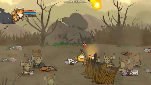 Оранжевый рыцарь -Castel Crashers #1 смотреть онлайн