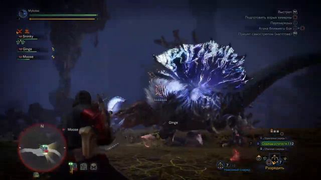 Monster Hunter World: Iceborne_Грозовой Аньянат в гнилой долине. Парная охота. смотреть онлайн