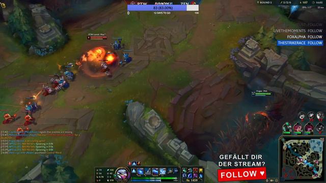 League of Legends Clash (08.08.) | Midlane POV | Clash Tier 2 / Platin Elo [GER] (Twitch Stream VOD смотреть онлайн